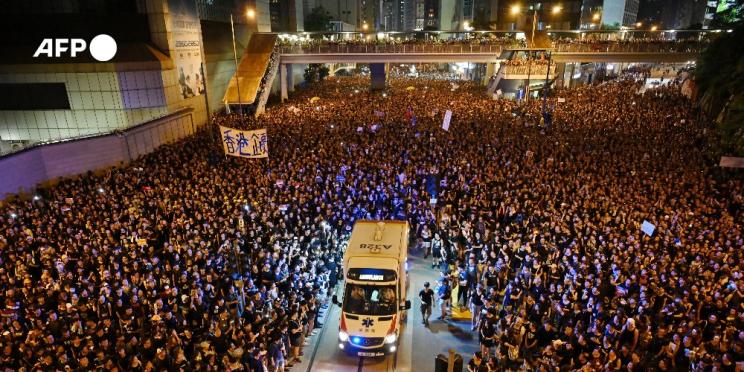 Le bureau de l’AFP à Hong Kong primé par le SOPA pour sa couverture des manifestations de Hong Kong